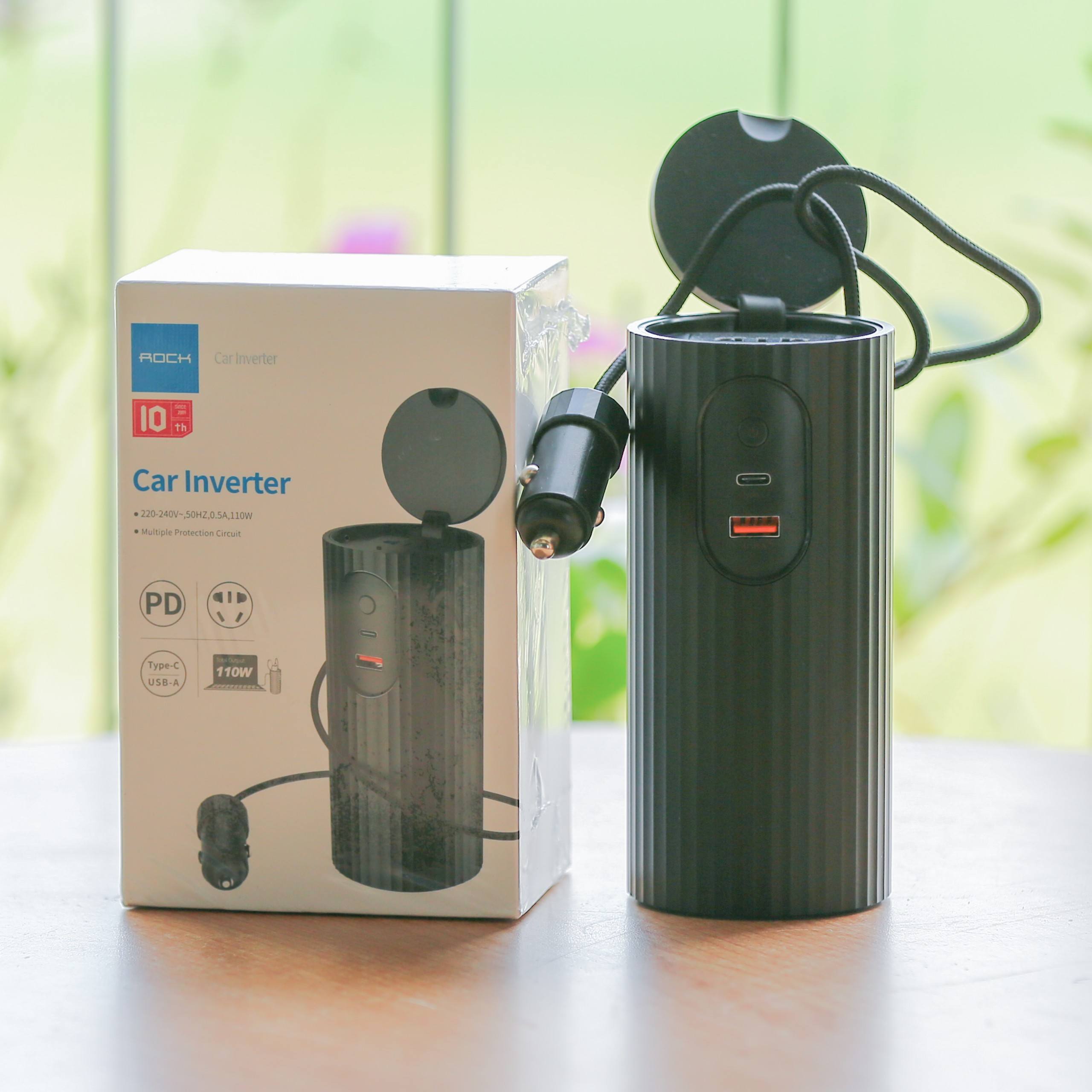 Bộ chuyển điện 12V sang 220V Rock