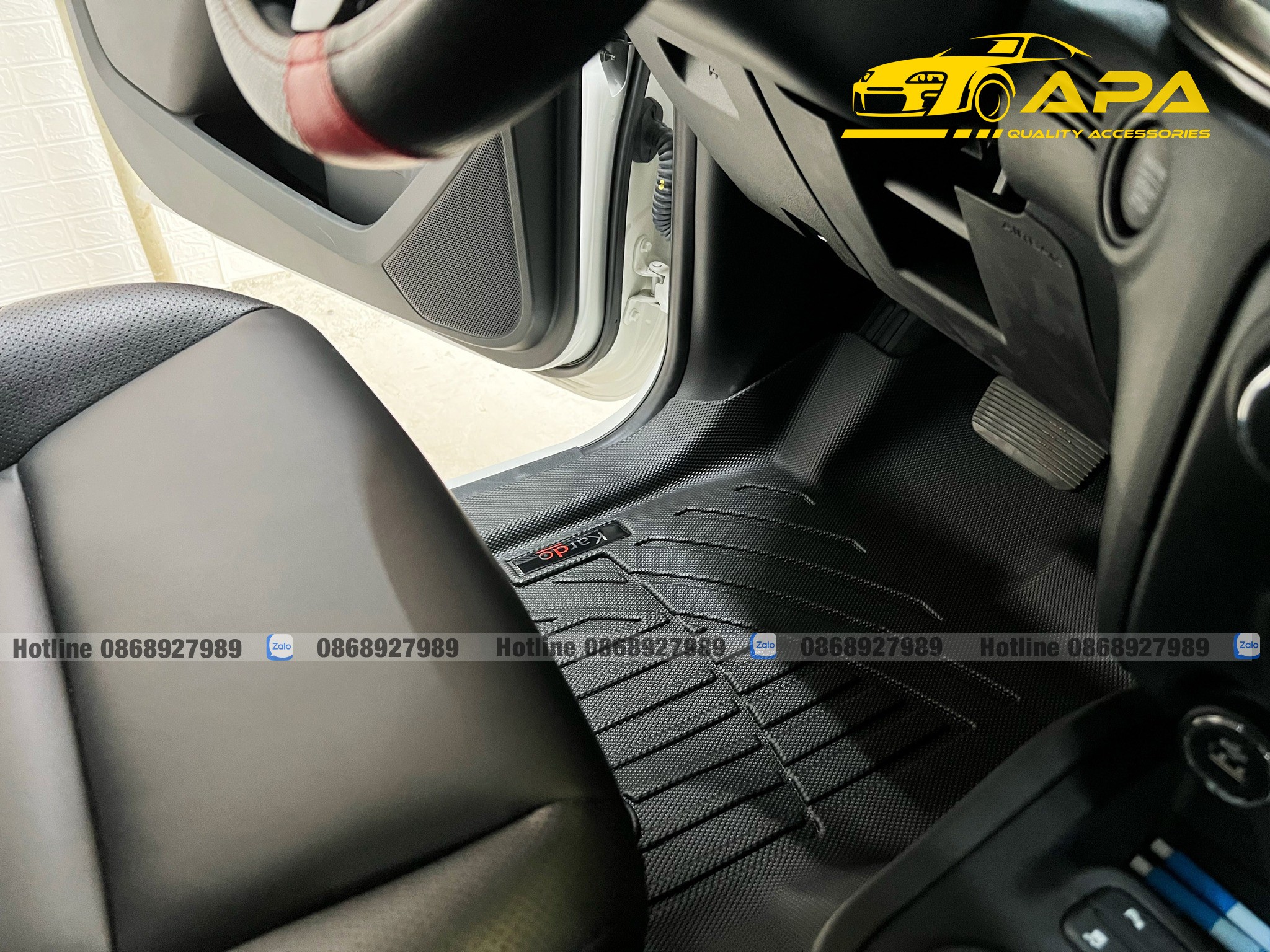 Thảm Lót Sàn Xe Ford Everest Thương Hiệu Kardo