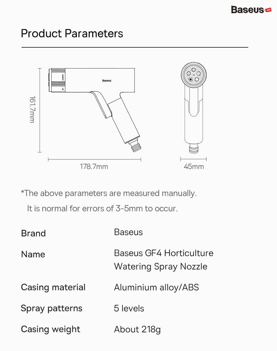 baseus gf4 horticulture watering spray nozzle images 71 e611f18f09264839b11c892557574239