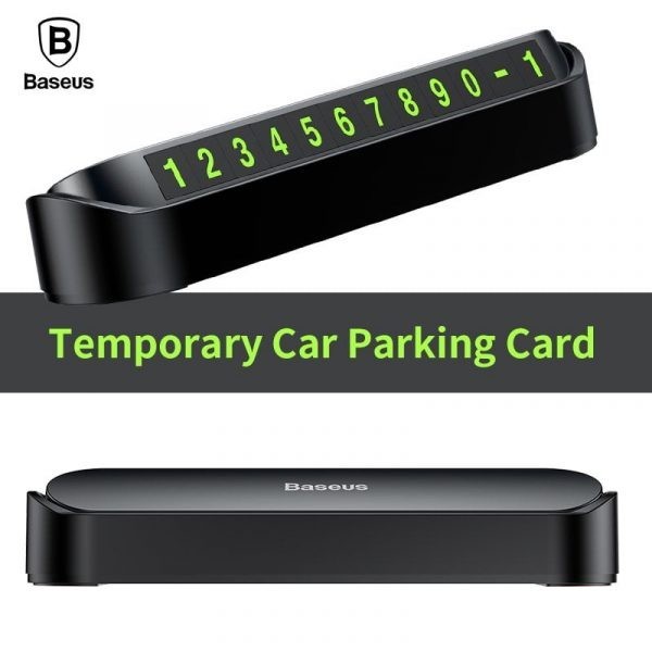 Baseus Tock Temporary Parking Number Card 0