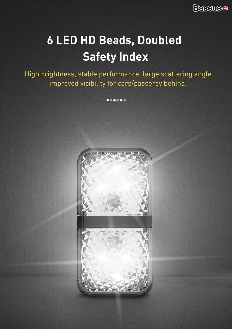 Đèn led cảnh bảo mở cửa xe ô tô Baseus