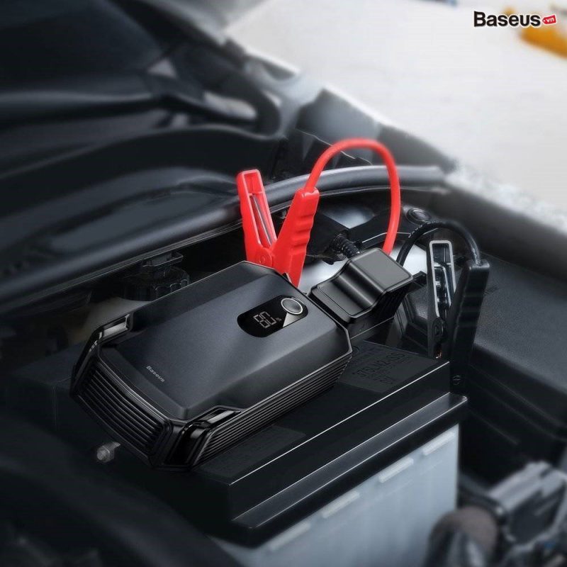 Bộ Kích Nguồn Ô Tô Baseus Super Energy Max Car Jump Starter (20000mAh, Peakcurrent2000A）