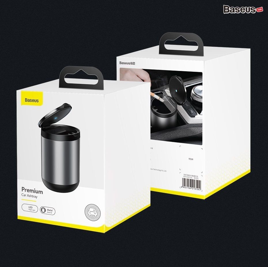 Gạt tàn thuốc mini cao cấp Baseus