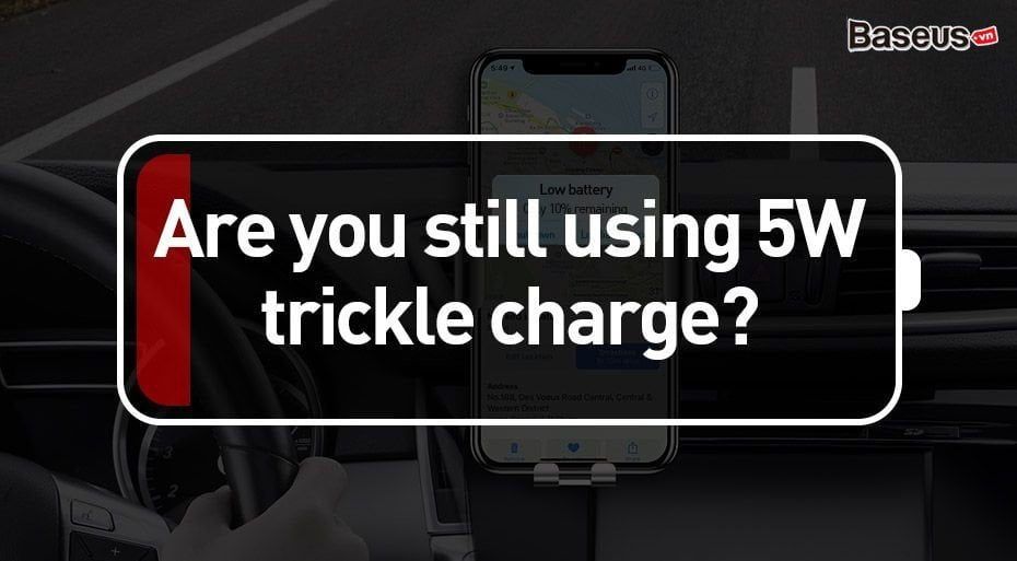 Giá Đỡ Điện Thoại Ô Tô Baseus Light Electric Holder Wireless Charger 15W