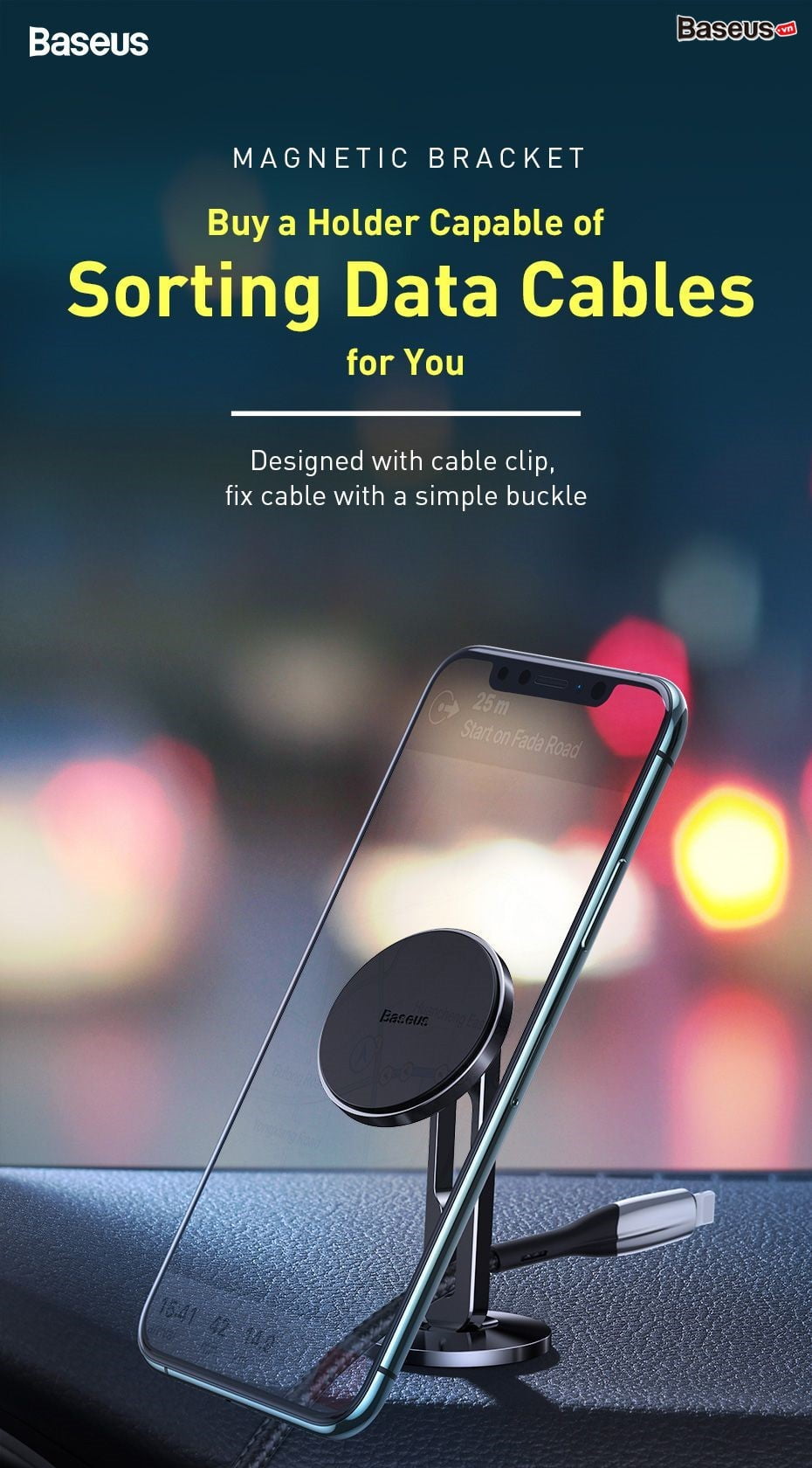 hollow magnetic car mount holder 01 d9ca73fd045c441795acbabe996acbb3