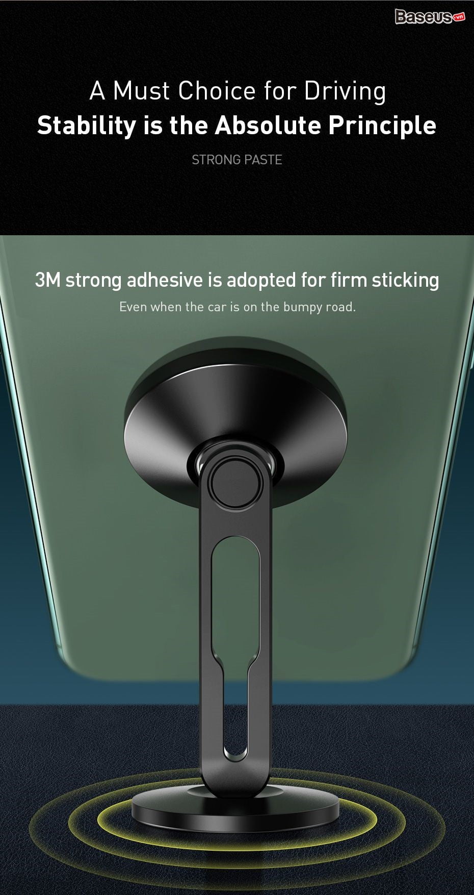 hollow magnetic car mount holder 06 e456450b9ff2402997425a7f02ecc899