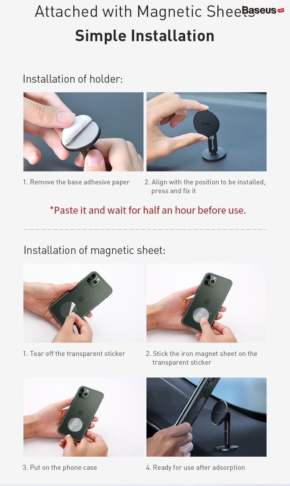hollow magnetic car mount holder 14 29404a21a34a4dfc9519090f1fd99990