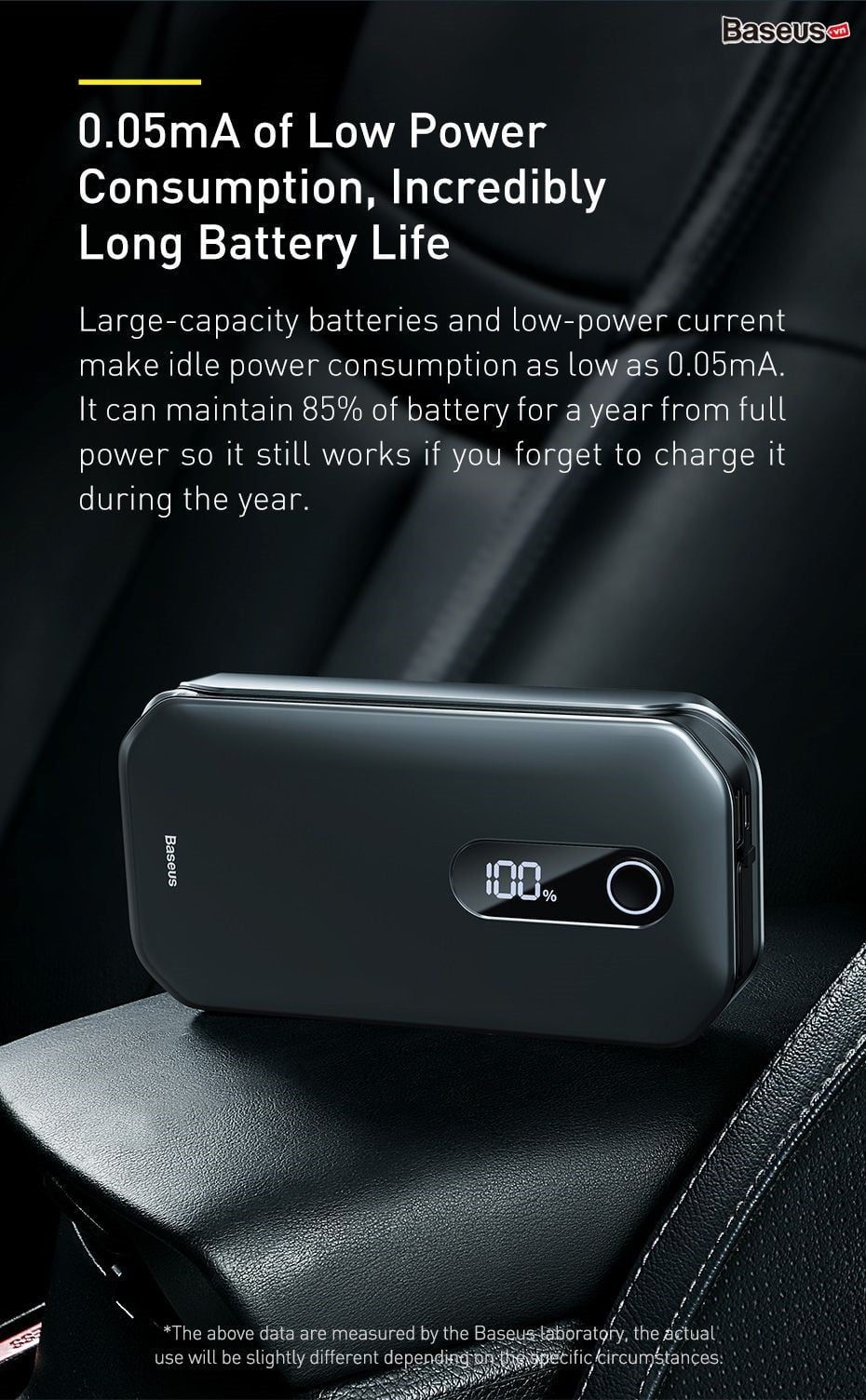 Bộ kích bình ô tô Baseus Super Energy pro 12000mAh