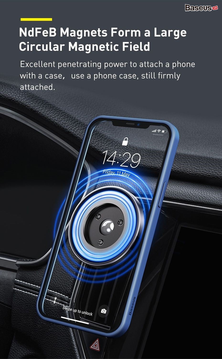 magnetic car mount for dashboards and air outlets 05 462d58fa54394078b76b22ef5fd3a572