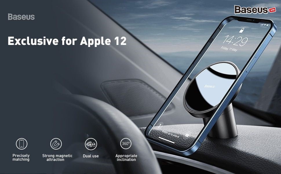 magnetic car mount for dashboards and air outlets 1 27372af428cb447aa508caa6189e45e0