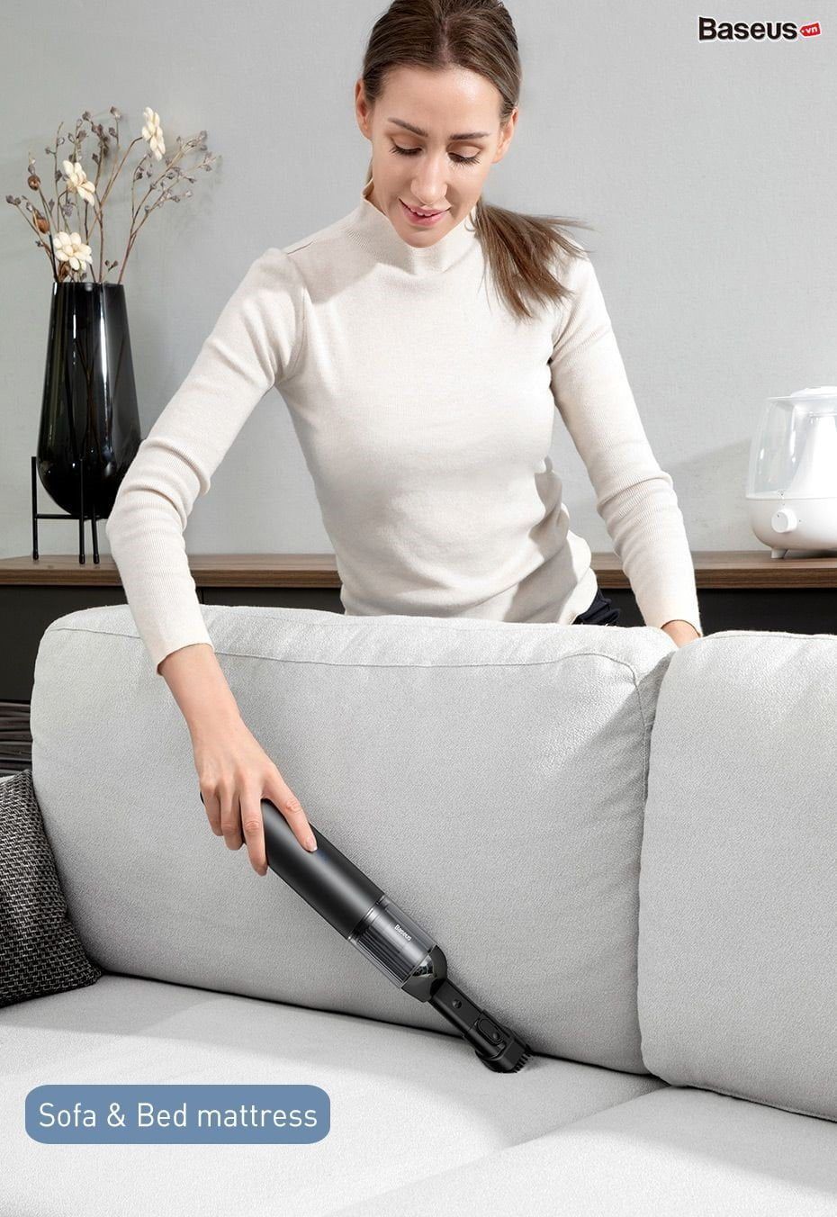 Máy Hút Bụi Mini Cầm Tay Baseus A3