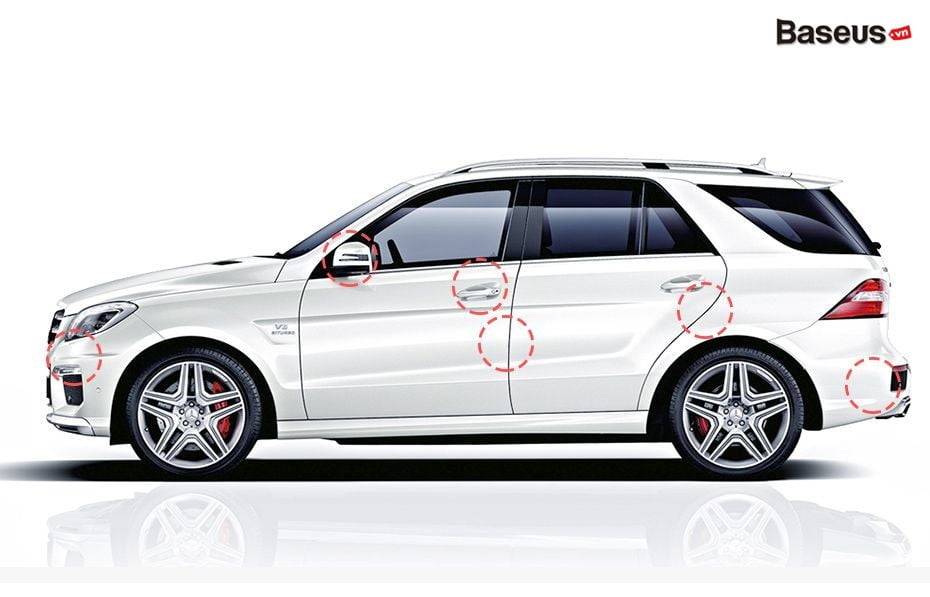 Miếng Dán Chống Trầy Cửa Xe Hơi Baseus