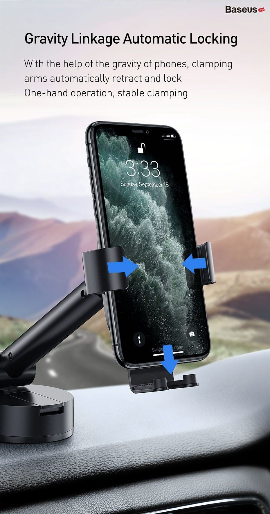 simplism gravity car mount holder with suction base 04 13f64735d48a47d69c719dcba51e73fd