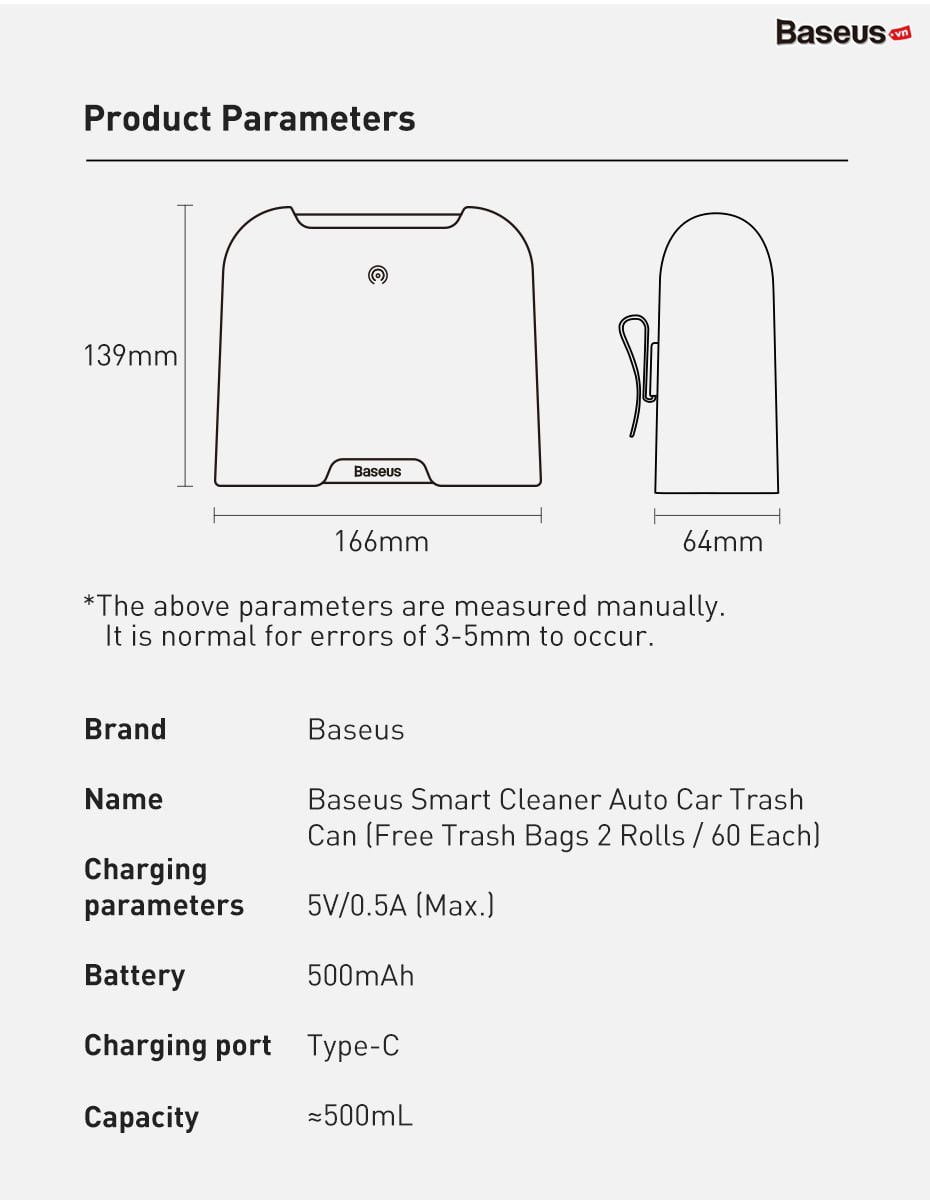 smart cleaner auto car trash can images 25 1e9f1f79572943f98fac196e317b2d8e