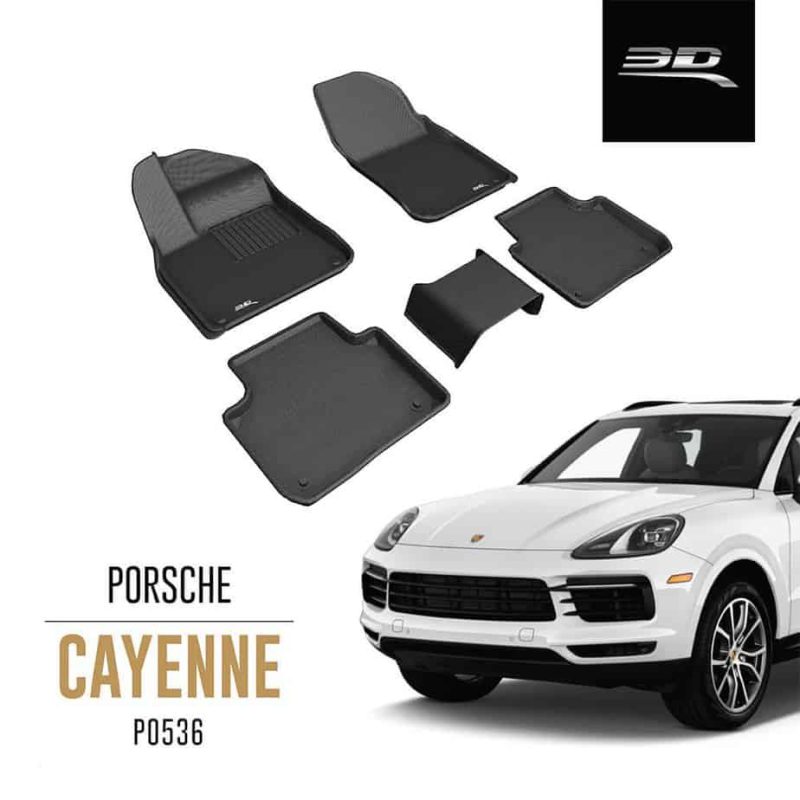 Thảm Lót Sàn 3D Kagu MAXpider Cho Porsche Cayenne