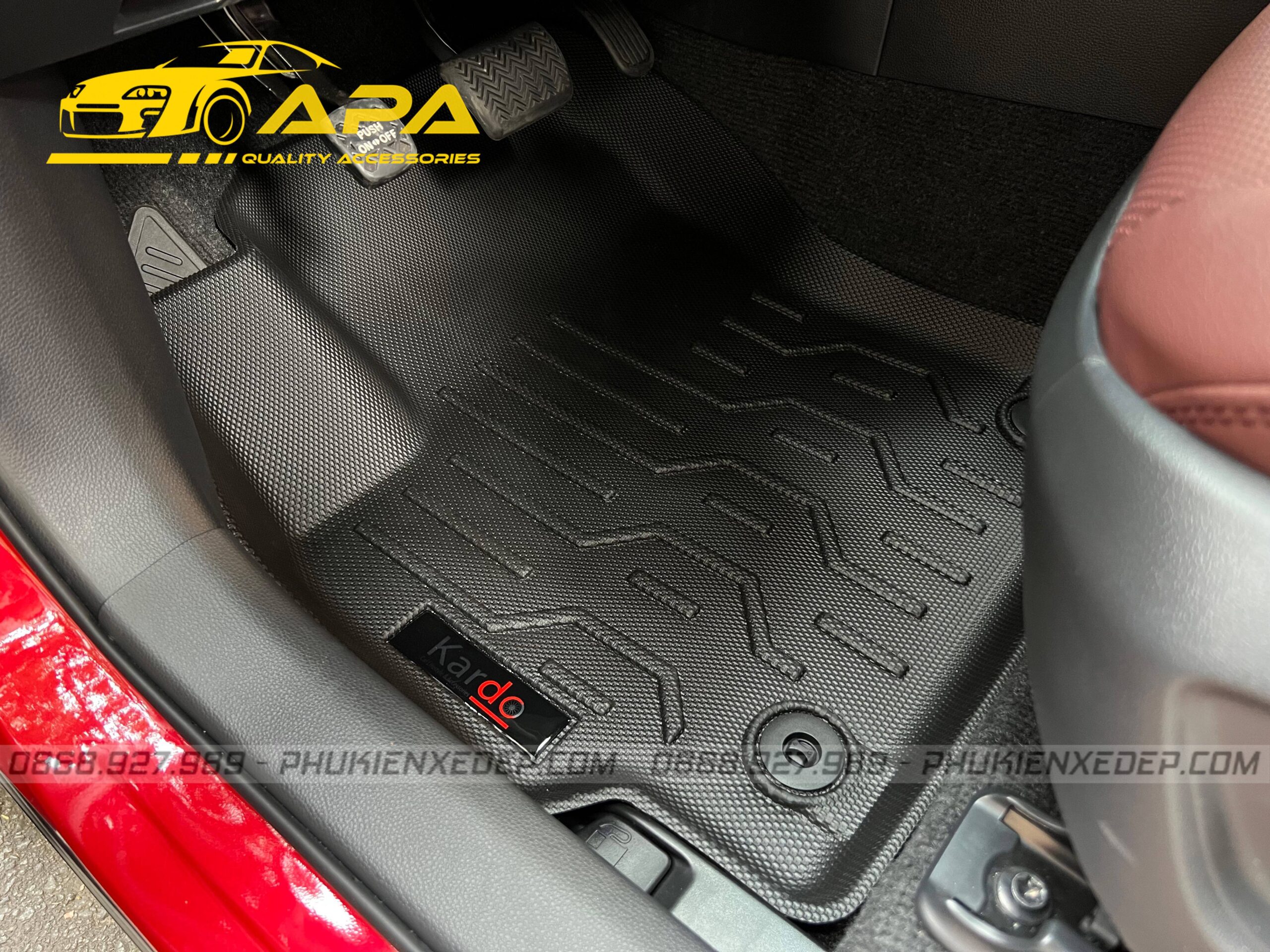 Thảm lót sàn Ô Tô Toyota Cross Thương Hiệu Kardo
