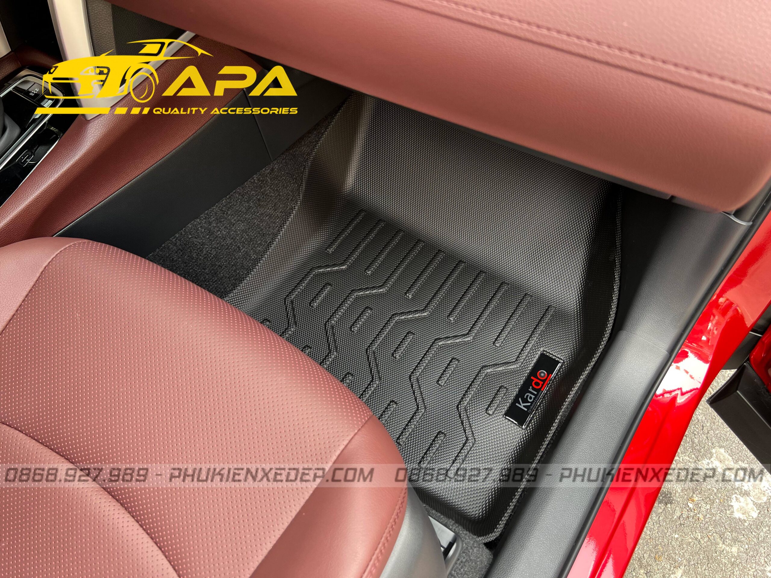 Thảm lót sàn Ô Tô Toyota Cross Thương Hiệu Kardo