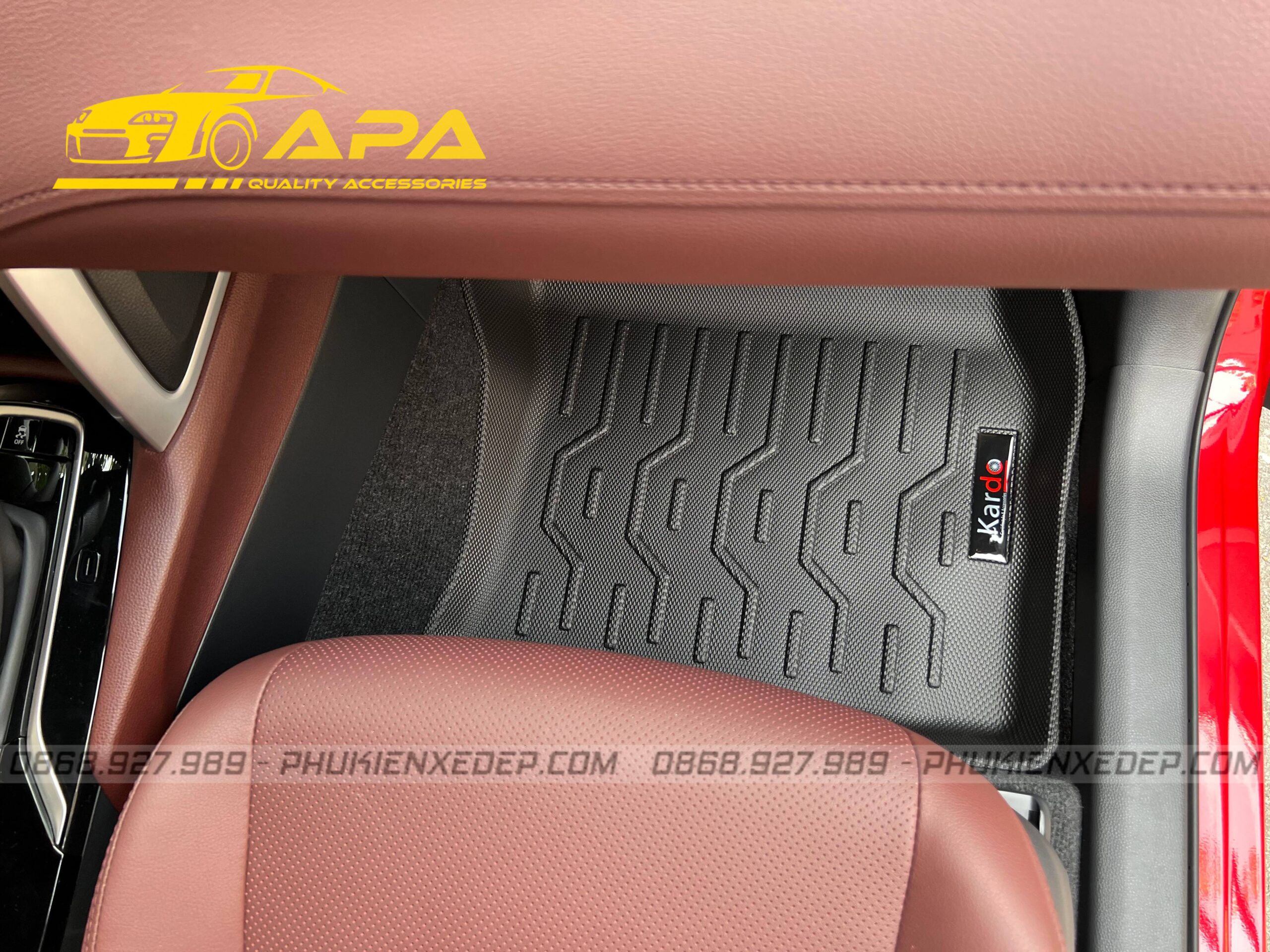 Thảm lót sàn Ô Tô Toyota Cross Thương Hiệu Kardo