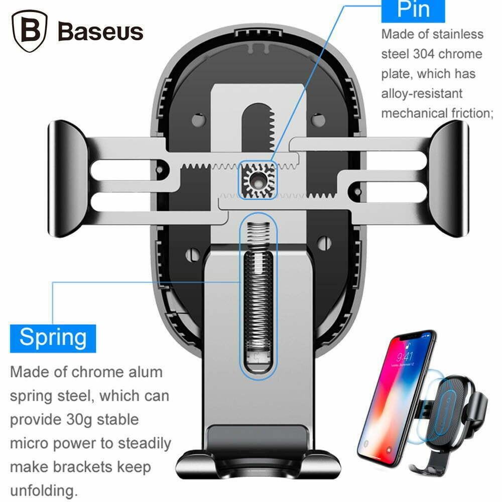 wireless charge holder 12