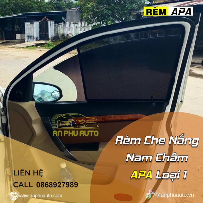 Rèm Nam Châm Ô Tô Chevrolet Aveo - Hình ảnh 2