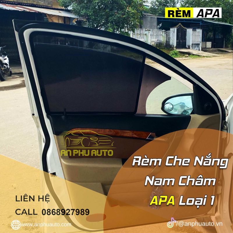 Rèm Nam Châm Ô Tô Chevrolet Aveo - Hình ảnh 3